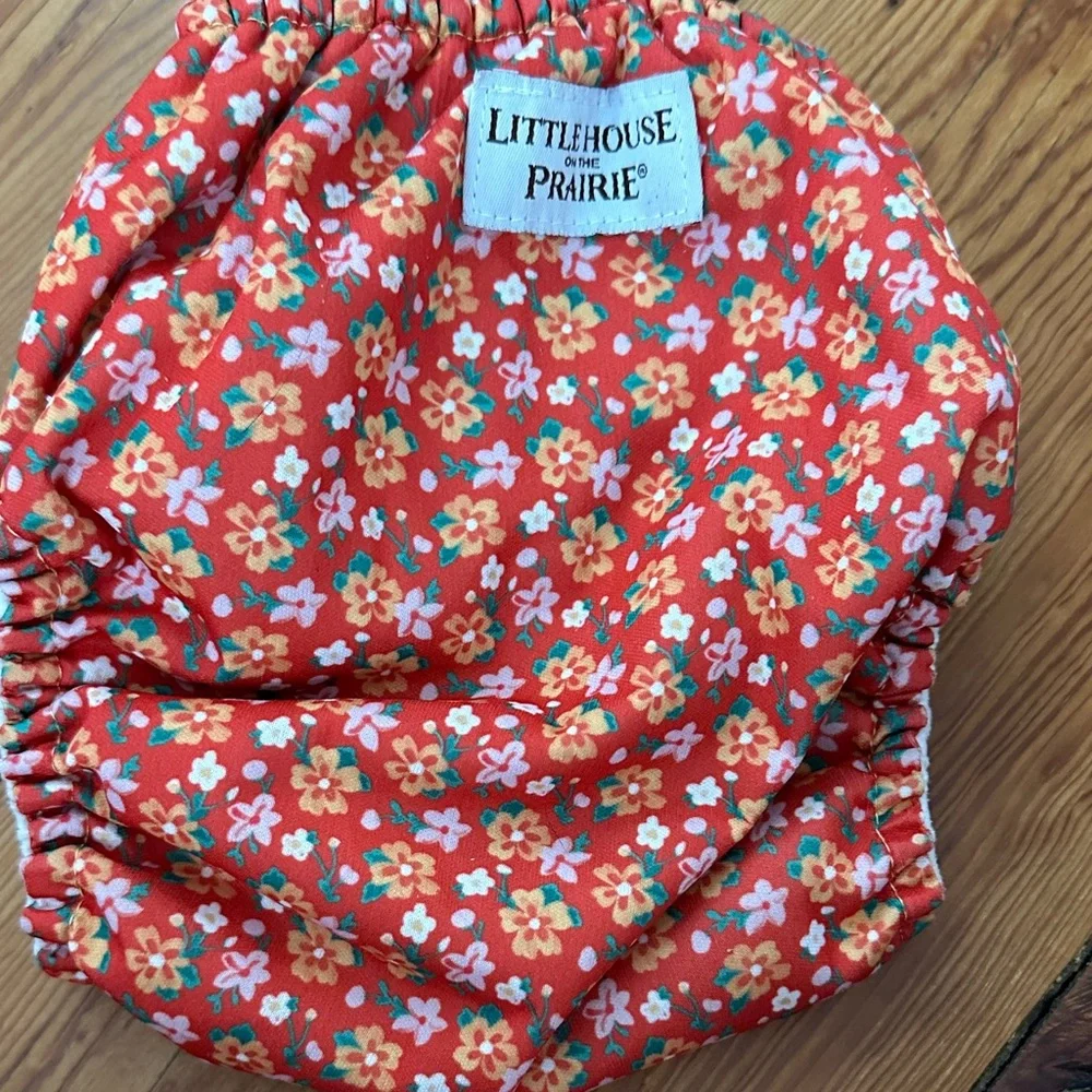 BumGenius Floral Diaper Cover Little House on the Prairie calico